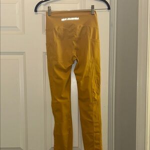 1st Phorm Mustard Yellow High-Waisted Leggings